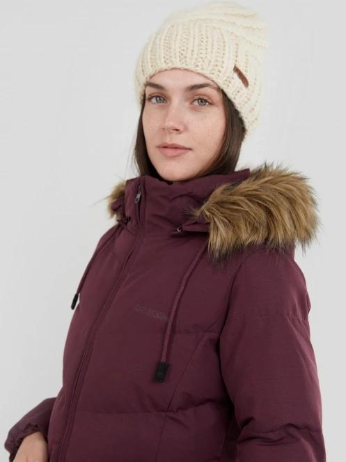 Fundango Puppis Padded Jacket damski kurtka zimowa fiolet 6