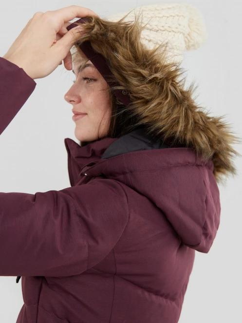 Fundango Puppis Padded Jacket damski kurtka zimowa fiolet 7