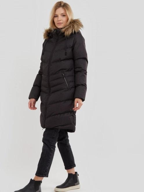 Fundango Puppis Padded Jacket damski kurtka zimowa czarny 4