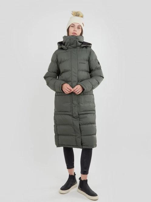 Fundango Sabina Padded Jacket damski kurtka zimowa oliwka 4