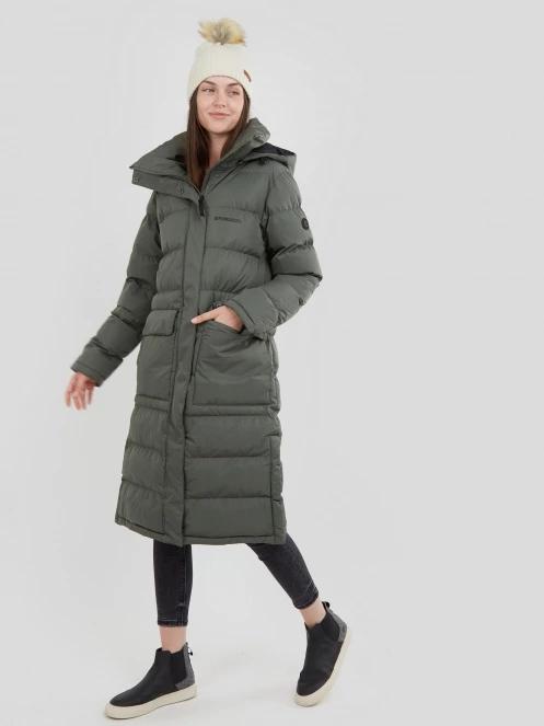 Fundango Sabina Padded Jacket damski kurtka zimowa oliwka 5