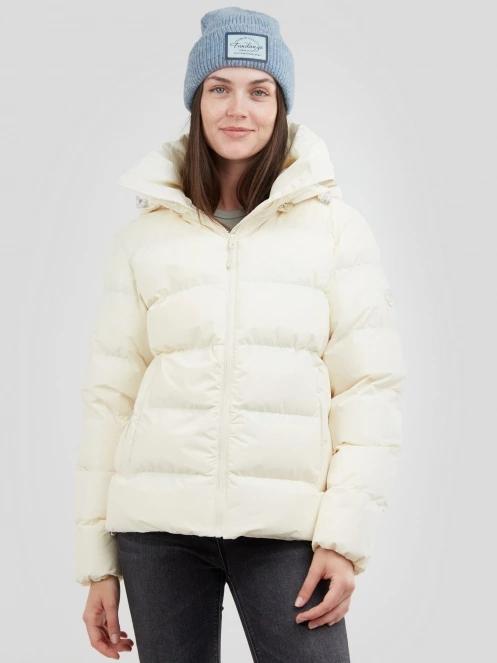 Fundango Amber Padded Jacket damski kurtka wyjściowa piasek 2