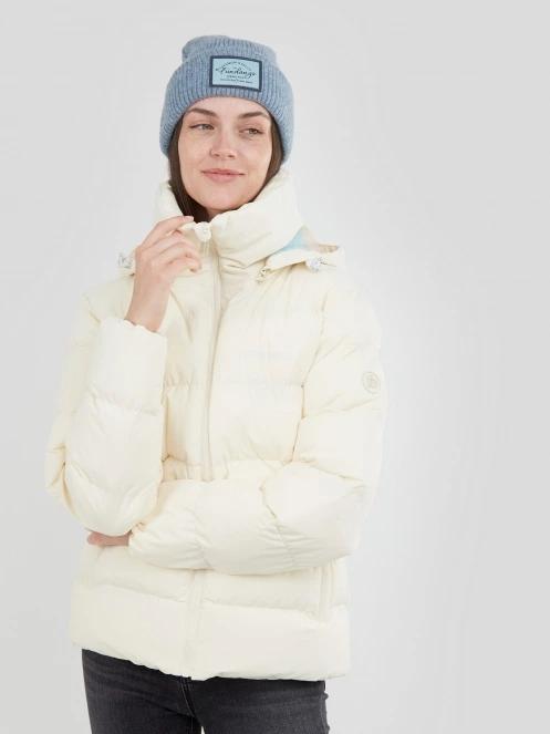 Fundango Amber Padded Jacket damski kurtka wyjściowa piasek 5