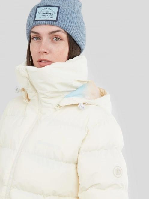 Fundango Amber Padded Jacket damski kurtka wyjściowa piasek 6