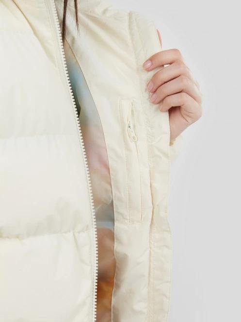 Fundango Amber Padded Jacket damski kurtka wyjściowa piasek 9