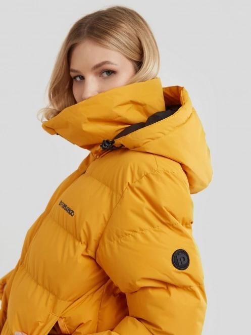 Fundango Amber Padded Jacket damski kurtka wyjściowa żółty 7