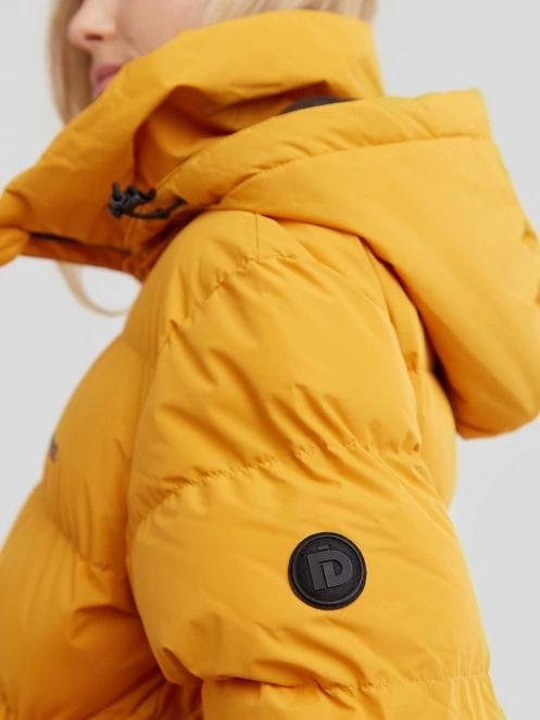 Fundango Amber Padded Jacket damski kurtka wyjściowa żółty 8