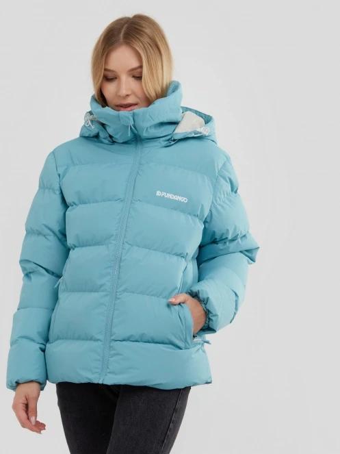 Fundango Amber Padded Jacket damski kurtka wyjściowa niebieski 4