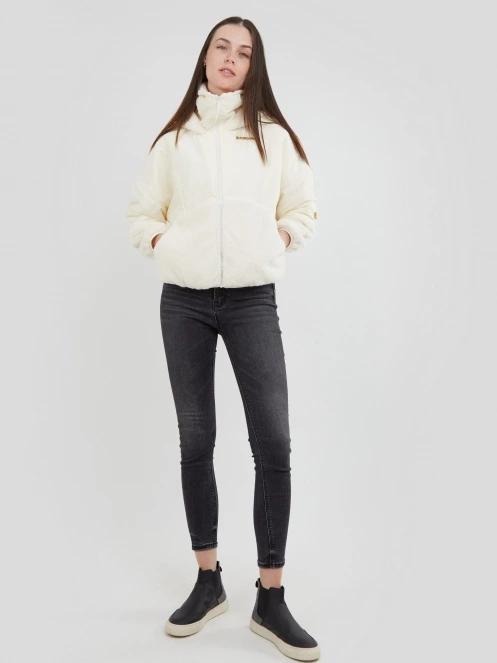 Fundango Sansa Hybrid Jacket damski kurtka wyjściowa biały 4