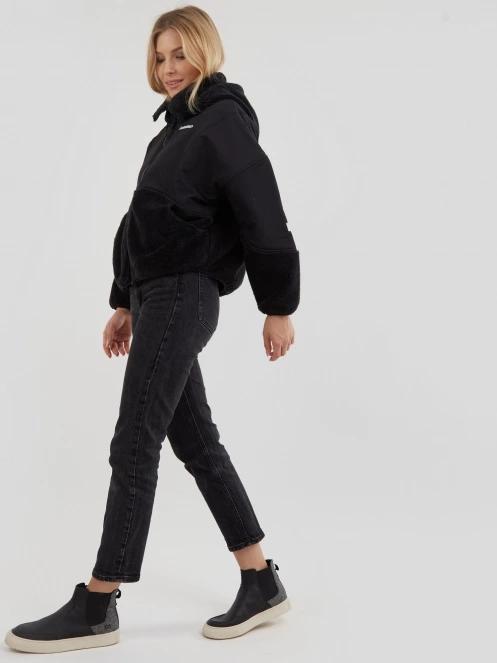 Fundango Sansa Hybrid Jacket damski kurtka wyjściowa szary 4