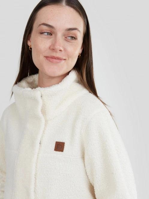 Fundango Elle Fleece Jacket damski kurtka wyjściowa piasek 6