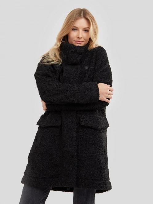 Fundango Elle Fleece Jacket damski kurtka wyjściowa czarny 2