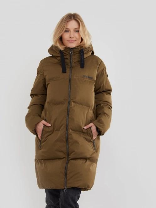 Fundango Vanessa Padded Jacket damski kurtka zimowa oliwka 2