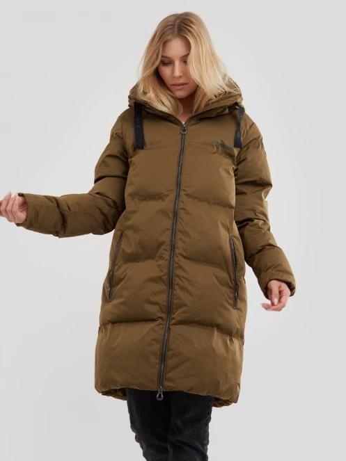 Fundango Vanessa Padded Jacket damski kurtka zimowa oliwka 5