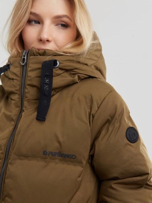 Fundango Vanessa Padded Jacket damski kurtka zimowa oliwka 7