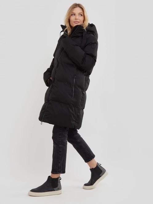 Fundango Vanessa Padded Jacket damski kurtka zimowa czarny 4