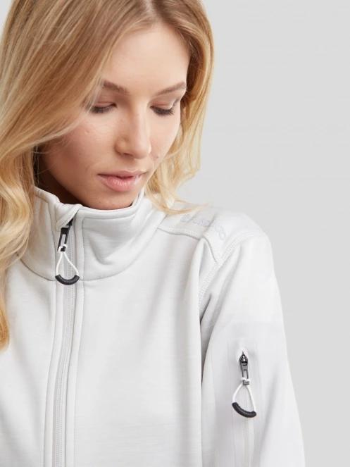 Fundango Antila Fleece Jacket damski bluza z polaru biały 5