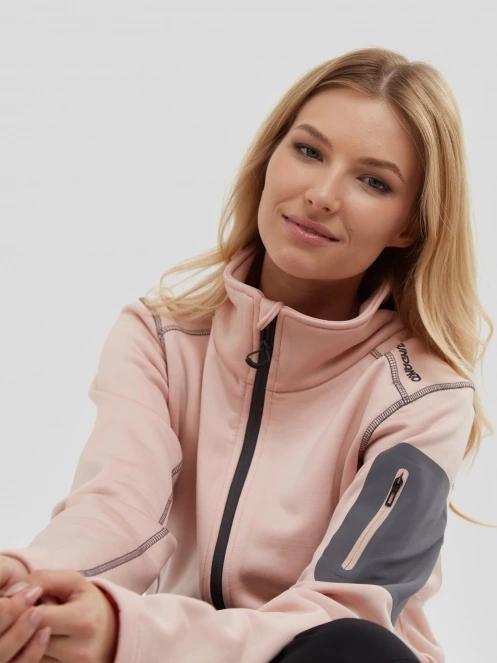 Fundango Antila Fleece Jacket damski bluza z polaru różowy 6