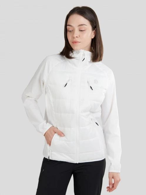 Fundango Mina Hybrid Jacket damski kurtka softshell biały 2