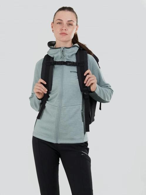 Fundango Alita Fleece Jacket damski bluza z polaru zielony 5