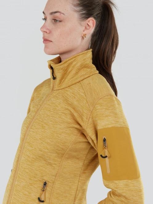 Fundango Antila Fleece Jacket damski bluza z polaru żółty 5