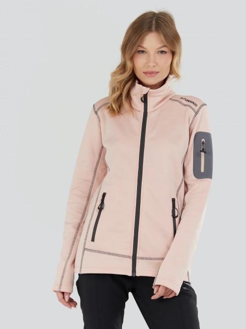 Fundango Antila Fleece Jacket damski bluza z polaru różowy 2