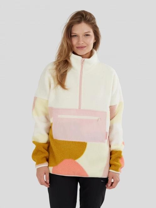 Fundango Riva Hybrid Pullover damski hybrydowa warstwa pośrednia wielokolorowy 5