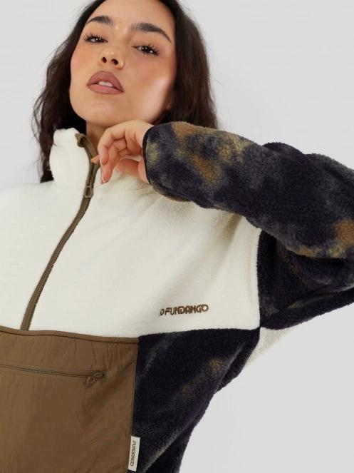 Fundango Riva Hybrid Pullover damski hybrydowa warstwa pośrednia wielokolorowy 6