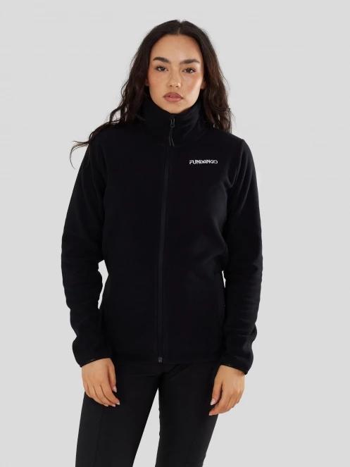 Fundango Serena Fleece Jacket damski bluza z polaru czarny 5