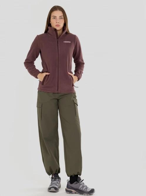 Fundango Serena Fleece Jacket damski bluza z polaru fiolet 4