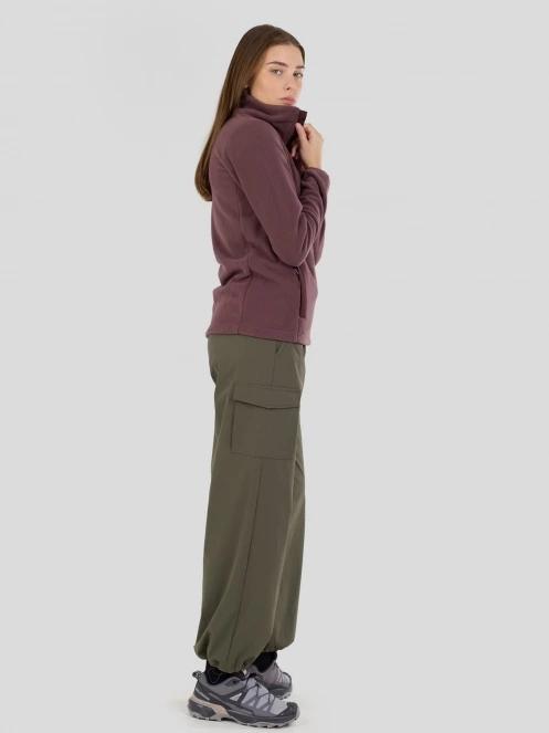Fundango Serena Fleece Jacket damski bluza z polaru fiolet 5