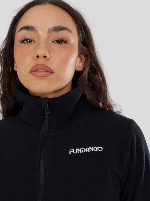 Fundango Serena Fleece Jacket damski bluza z polaru czarny 6