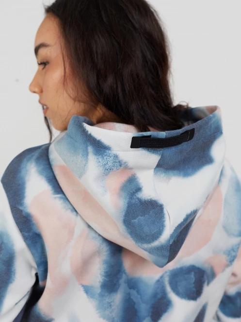 Fundango Challenger Pullover damski sweter z kapturem niebieski 7