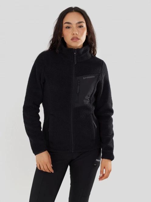 Fundango Shiloh Fleece Jacket damski bluza z polaru czarny 2