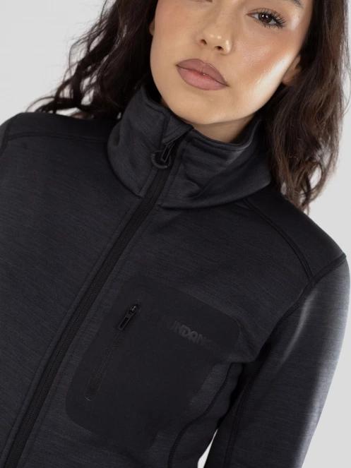 Fundango Antilles Melange Jacket damski bluza z polaru czarny 5