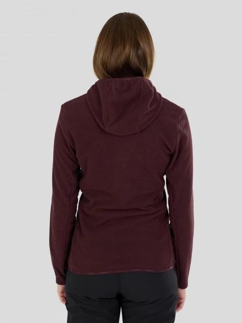 Fundango Nigata Full Zip Hoodie damski hybrydowa warstwa pośrednia fiolet 3