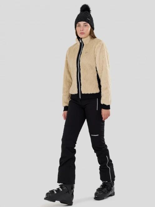 Fundango Marigold Shearling Jacket damski hybrydowa warstwa pośrednia piasek 5