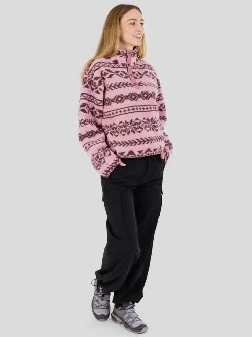 Fundango Pacha Fleece Jacket damski bluza z polaru różowy 5