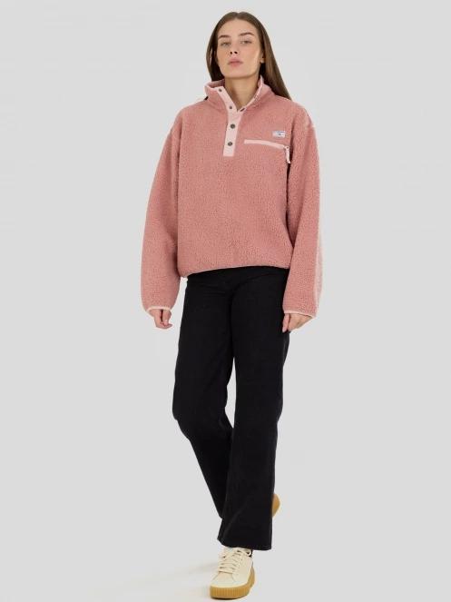 Fundango Pacha Fleece Jacket damski bluza z polaru różowy 4
