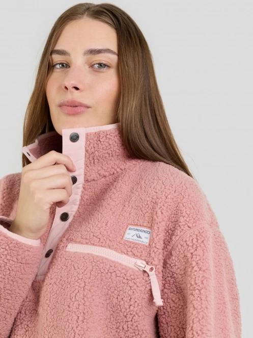 Fundango Pacha Fleece Jacket damski bluza z polaru różowy 7