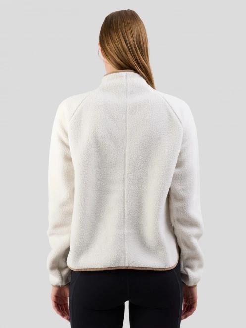 Fundango Roselake Pile Jacket damski bluza z polaru biały 3