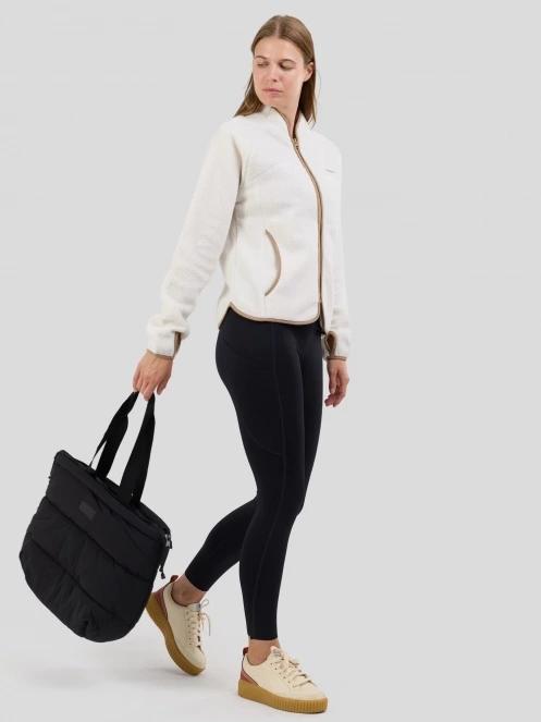 Fundango Roselake Pile Jacket damski bluza z polaru biały 4