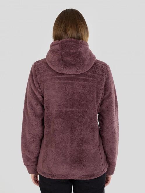 Fundango Zealand Plush Pile Jacket damski bluza z polaru fiolet 3