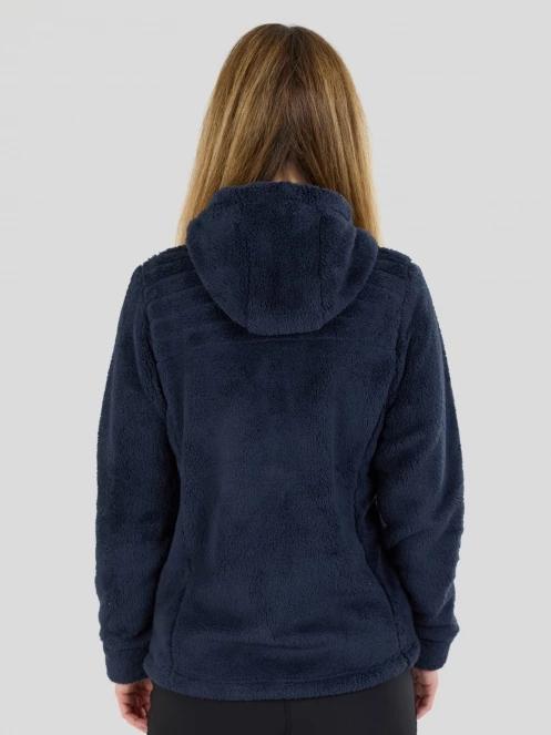 Fundango Zealand Plush Pile Jacket damski bluza z polaru ciemnoniebieski 3
