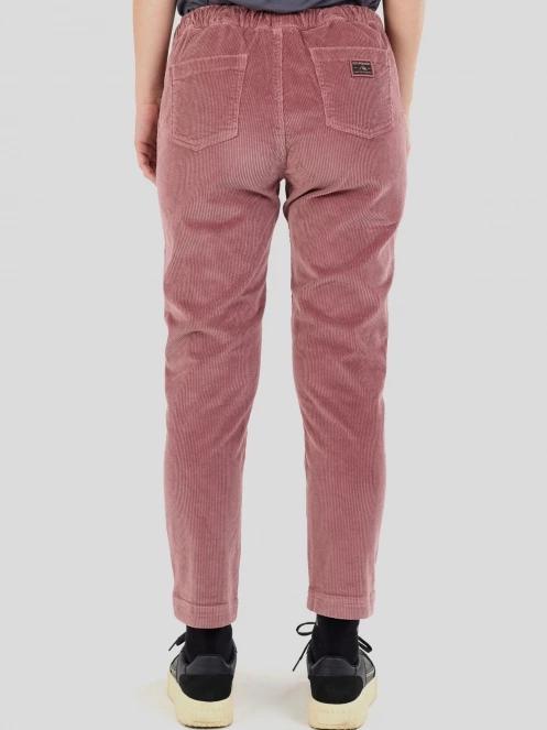 Fundango Lorna Corduroy Pants damski dlugie spodnie różowy 3