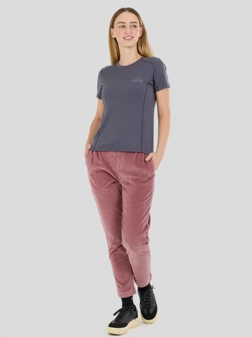 Fundango Lorna Corduroy Pants damski dlugie spodnie różowy 4