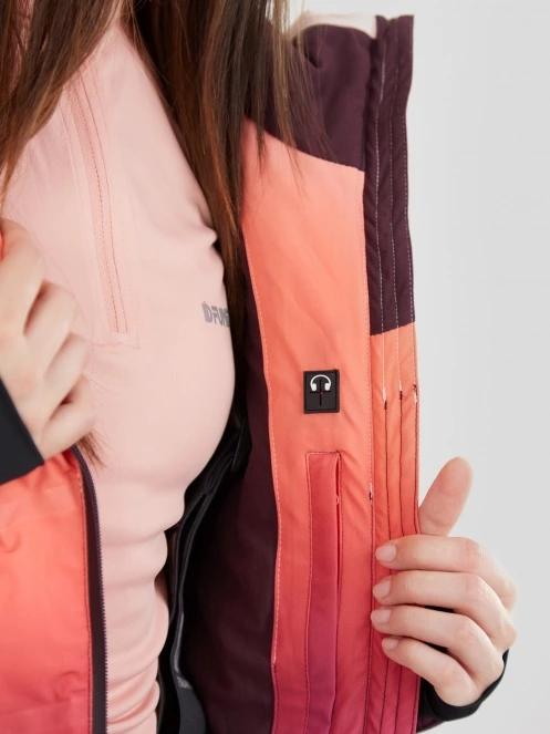 Fundango Pumila Padded Jacket damski kurtka narciarska czerwony 10