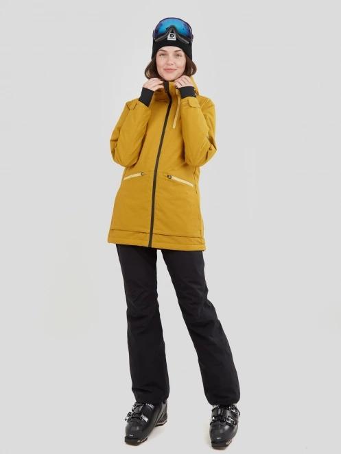 Fundango Nashua Allmountain Jacket damski kurtka narciarska brąz 4
