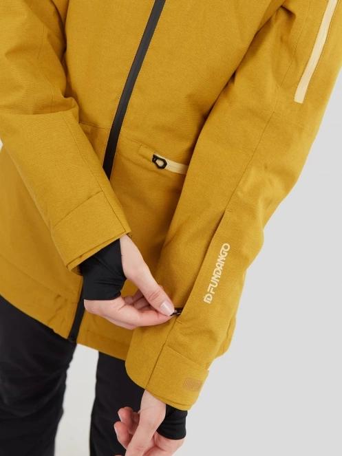 Fundango Nashua Allmountain Jacket damski kurtka narciarska brąz 7