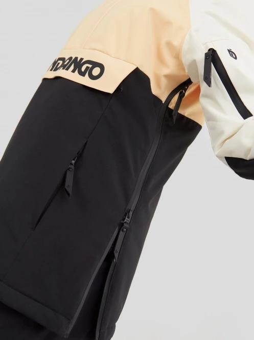 Fundango Birch Logo Anorak damski kurtka narciarska żółty 8